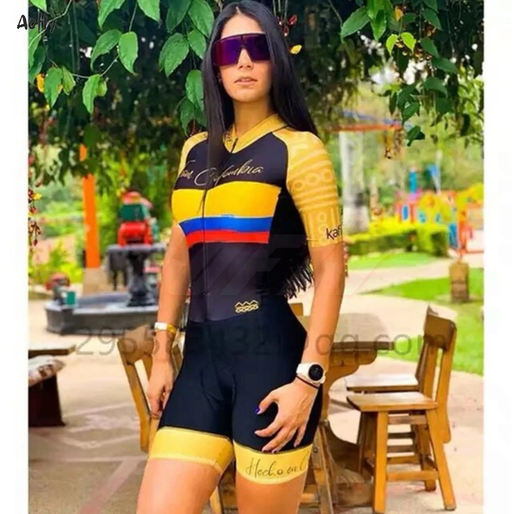 Brazil Colombia Variety Women's Cycling Jersey Jumpsuit Pink Purple Summer Short Sleeve Cycling Jersey Cycling Triathlon Leotard
Brazil Colombia Variety Women's Cycling Jersey Jumpsuit Pink Purple Summer Short Sleeve Cycling Jersey Cycling Triathlon Leotard