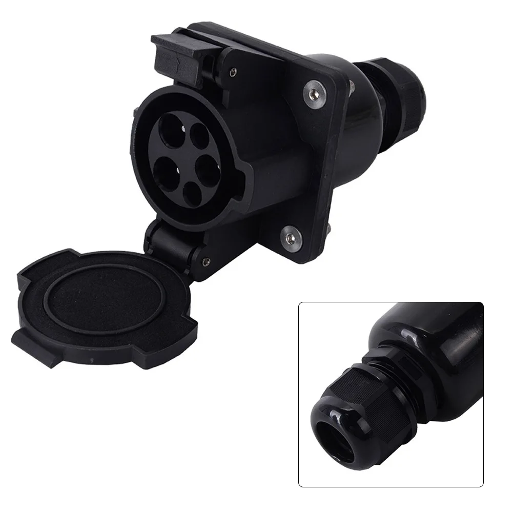 Car Electric Vehicle Charging High-quality For J1772 Electric Vehicle Charging Inlet Socket Vehicle Type 1 Connector 32 AMP
Car Electric Vehicle Charging High-quality For J1772 Electric Vehicle Charging Inlet Socket Vehicle Type 1 Connector 32 AMP