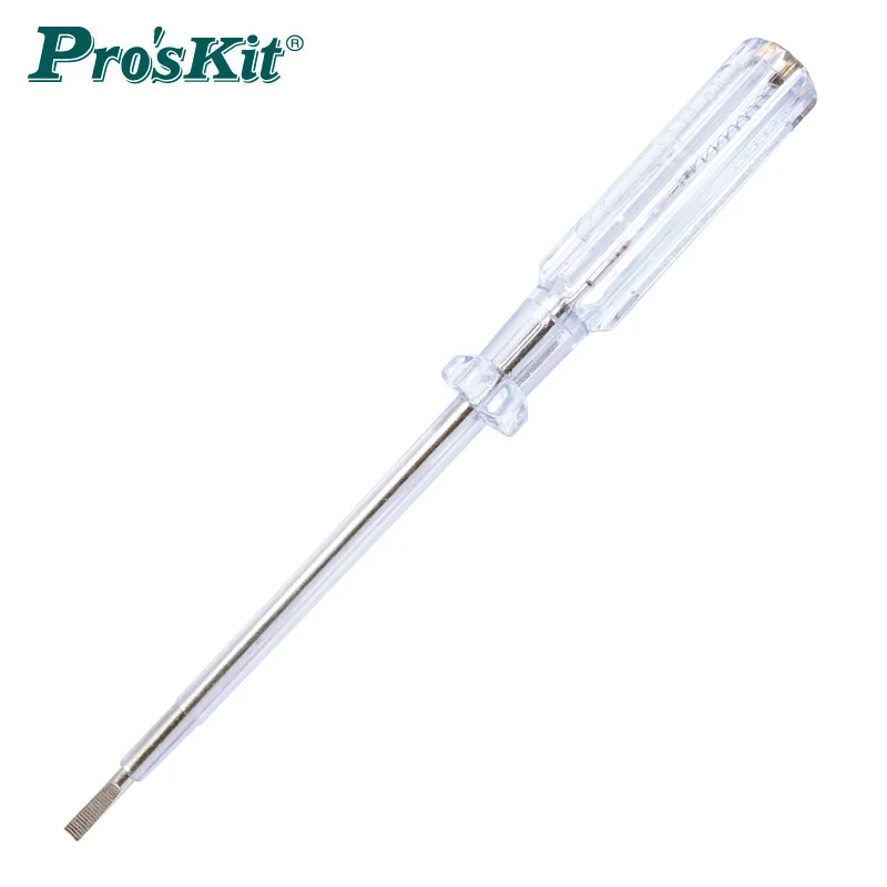 Pro'skit 9SD-329H 125-250V Electrical Test Pen Portable Voltage Tester Induced Electric Pen Detector Screwdriver Hand Tools
Pro'skit 9SD-329H 125-250V Electrical Test Pen Portable Voltage Tester Induced Electric Pen Detector Screwdriver Hand Tools