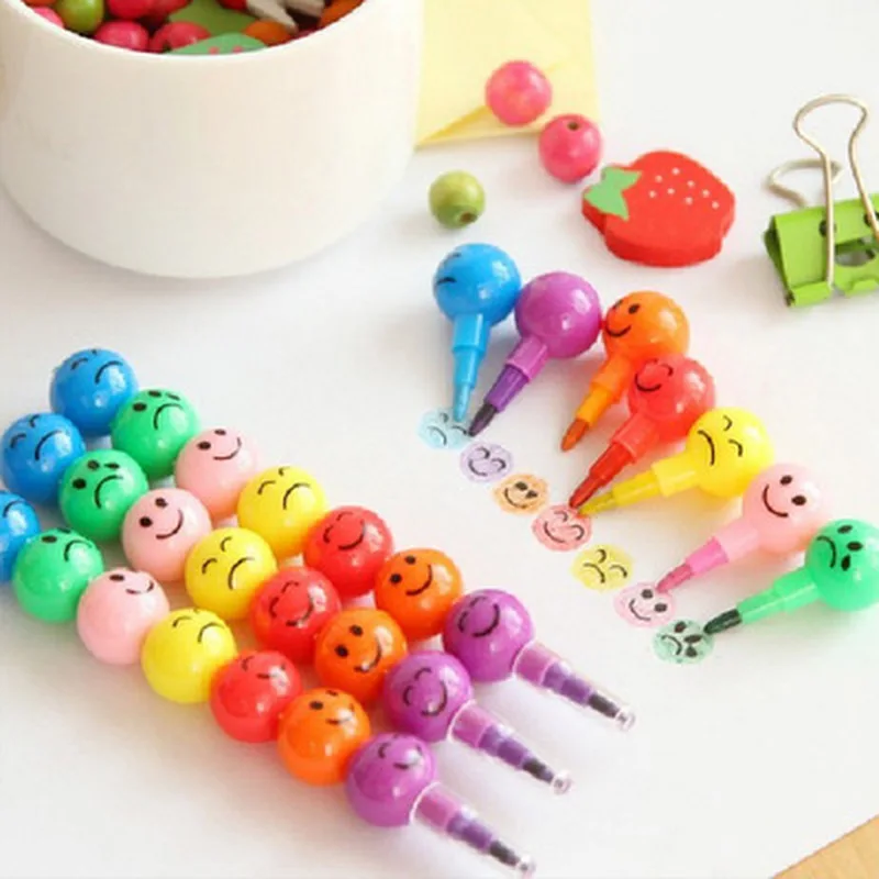 1pcs 7 Color Crayons Art Supplies for Kids Pastel Pen Drawing Set Stationery Smiley Face Crayons Kawaii School Supplies Drawing
1pcs 7 Color Crayons Art Supplies for Kids Pastel Pen Drawing Set Stationery Smiley Face Crayons Kawaii School Supplies Drawing