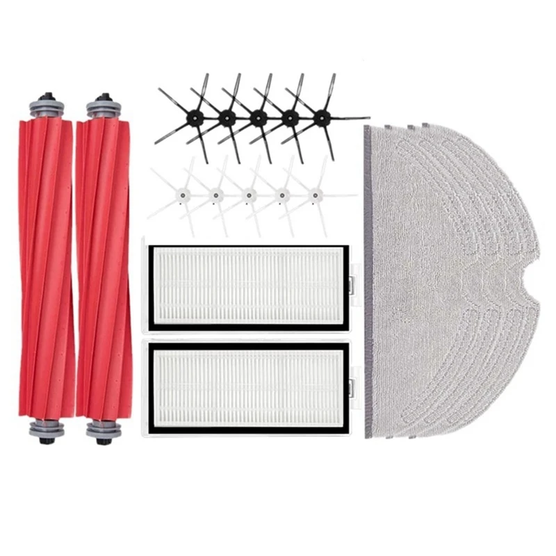 Запчасти для робота-пылесоса Xiaomi Roborock Q7 Max / Q7 Max +/T8, фильтр НЕРА, боковая основная щетка, насадка на швабру 
Запчасти для робота-пылесоса Xiaomi Roborock Q7 Max / Q7 Max +/T8, фильтр НЕРА, боковая основная щетка, насадка на швабру