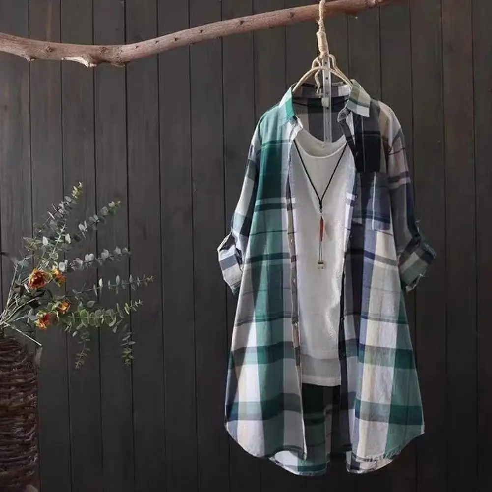 Woman Shirt Non-pilling Buttons Closure High Elasticity Turn-down Collar Women Spring Shirt Ladies Shirt Female Clothing
Woman Shirt Non-pilling Buttons Closure High Elasticity Turn-down Collar Women Spring Shirt Ladies Shirt Female Clothing