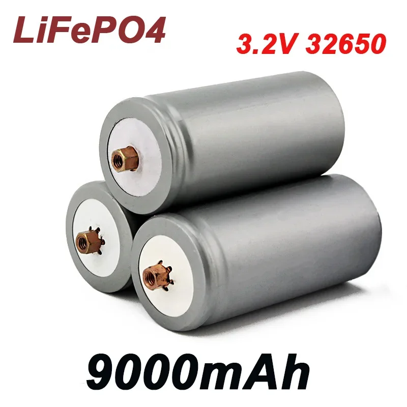 1-10PCS new 32650 9000mAh 3.2V lifepo4 rechargeable battery professional Lithium iron phosphate power battery with screws
1-10PCS new 32650 9000mAh 3.2V lifepo4 rechargeable battery professional Lithium iron phosphate power battery with screws