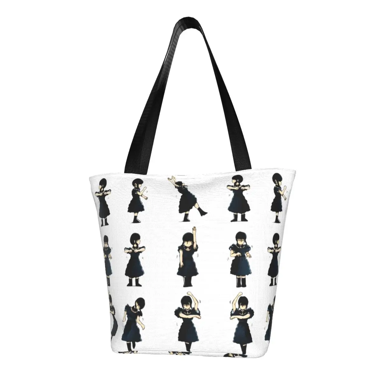 Funny Wednesday Addams Freak Dance Dancing Tote Bag Merchandise Stylish For Women Shopping Bags
Funny Wednesday Addams Freak Dance Dancing Tote Bag Merchandise Stylish For Women Shopping Bags