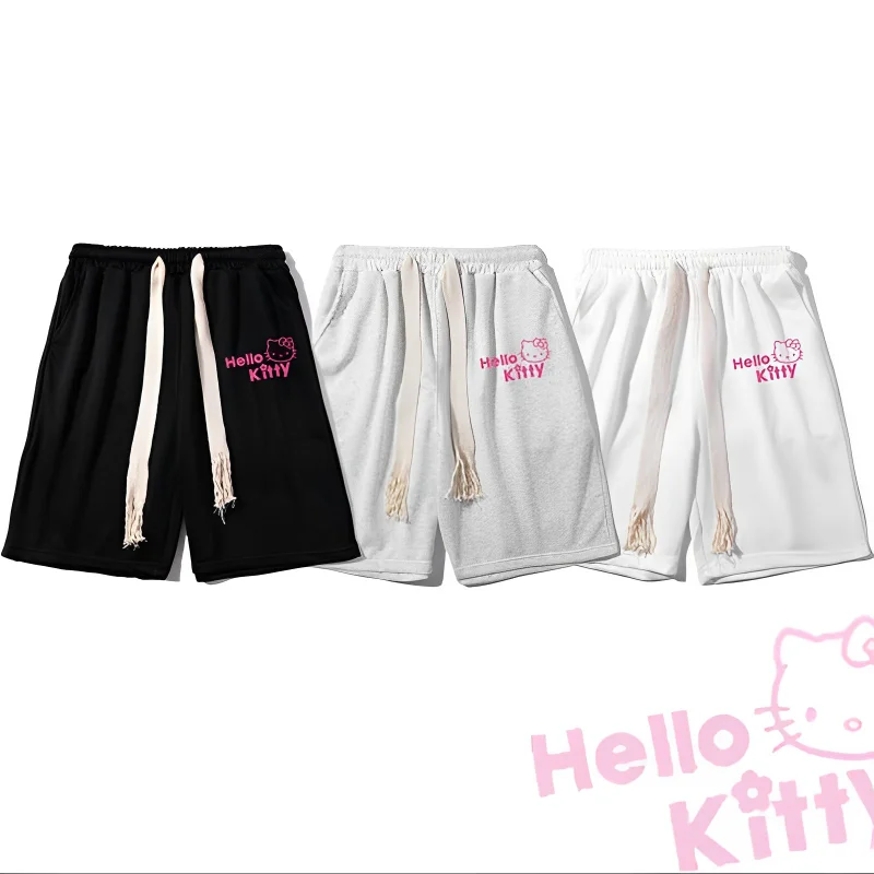 New Anime Kawaii Sanrio Hello Kitty Shorts Girl Summer Breathable Loose All Match Cotton Sweatpants Children Birthday Gifts
New Anime Kawaii Sanrio Hello Kitty Shorts Girl Summer Breathable Loose All Match Cotton Sweatpants Children Birthday Gifts