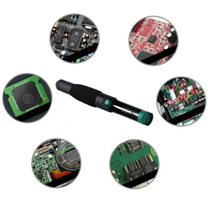 Replaceable Suction Tin Tool Professional Solder Sucker Workshop Handheld Equipment Vacuum Desoldering Pumps Removal
Replaceable Suction Tin Tool Professional Solder Sucker Workshop Handheld Equipment Vacuum Desoldering Pumps Removal