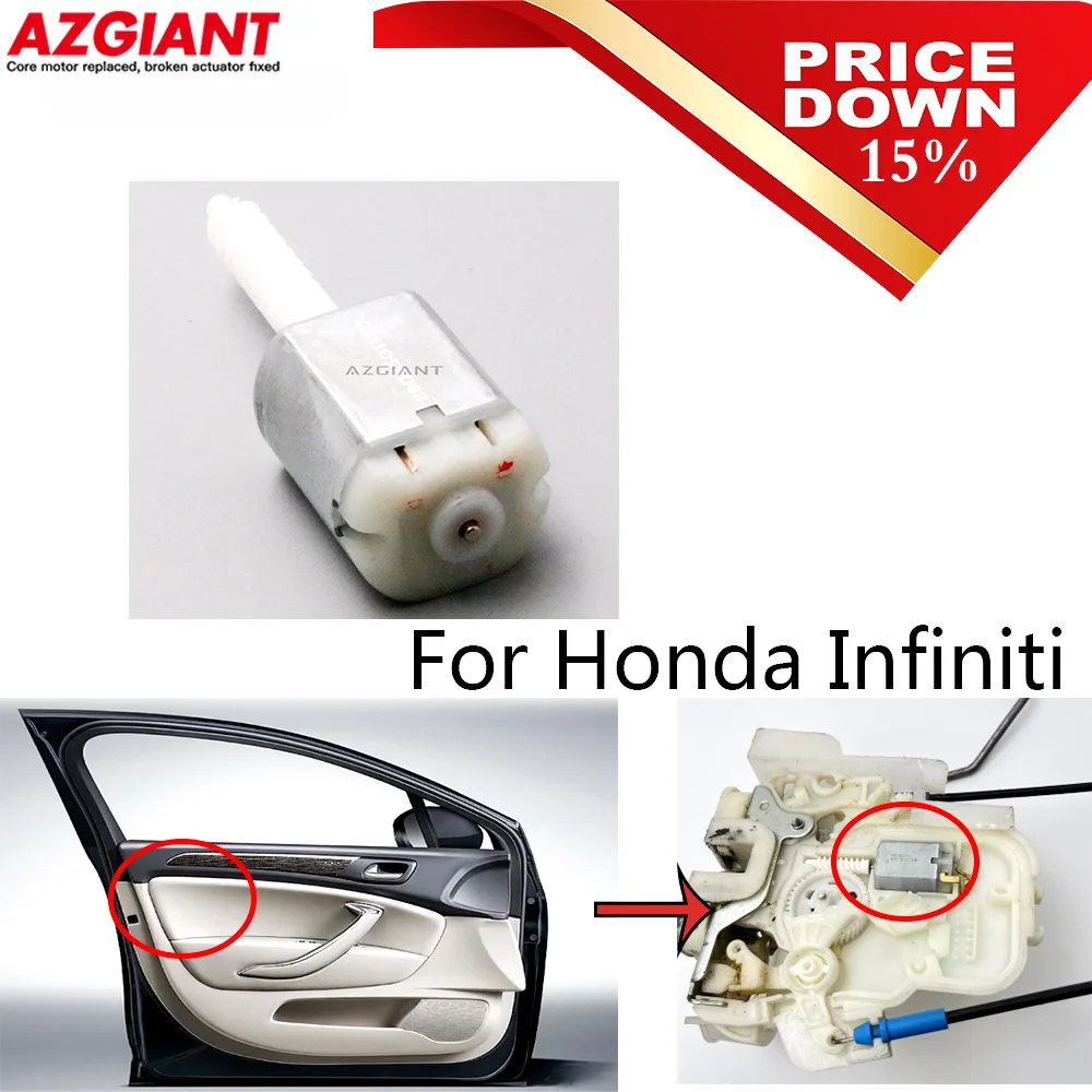 For 1996-2000 Honda Civic For 2000-2002 Infiniti G20 Centre Door Lock Motor 12 DC Micro Carbon Brush Motor
For 1996-2000 Honda Civic For 2000-2002 Infiniti G20 Centre Door Lock Motor 12 DC Micro Carbon Brush Motor