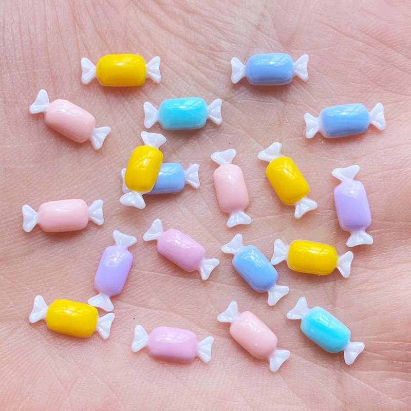 100Pcs Nail Art Accessories Resin Cute Mini Candy Fashion 3D Fingernail DIY Jewelry/Hairwear Making Decoration
100Pcs Nail Art Accessories Resin Cute Mini Candy Fashion 3D Fingernail DIY Jewelry/Hairwear Making Decoration