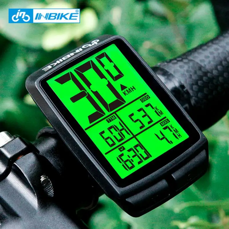 INBIKE Bicycle Computer Bike Computer Wireless/Wired MTB Odometer Bike Odometer Stopwatch Speedometer Bicycle Accessories
INBIKE Bicycle Computer Bike Computer Wireless/Wired MTB Odometer Bike Odometer Stopwatch Speedometer Bicycle Accessories