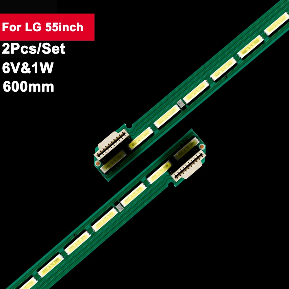 2Pcs 6V Backlight TV Strip LED For LG 55inch 55UH6810 55UH6880 55UH7650 55UH7900 55UH7920 55UH765T 55UH671V 55UH650V 55UH651V
2Pcs 6V Backlight TV Strip LED For LG 55inch 55UH6810 55UH6880 55UH7650 55UH7900 55UH7920 55UH765T 55UH671V 55UH650V 55UH651V