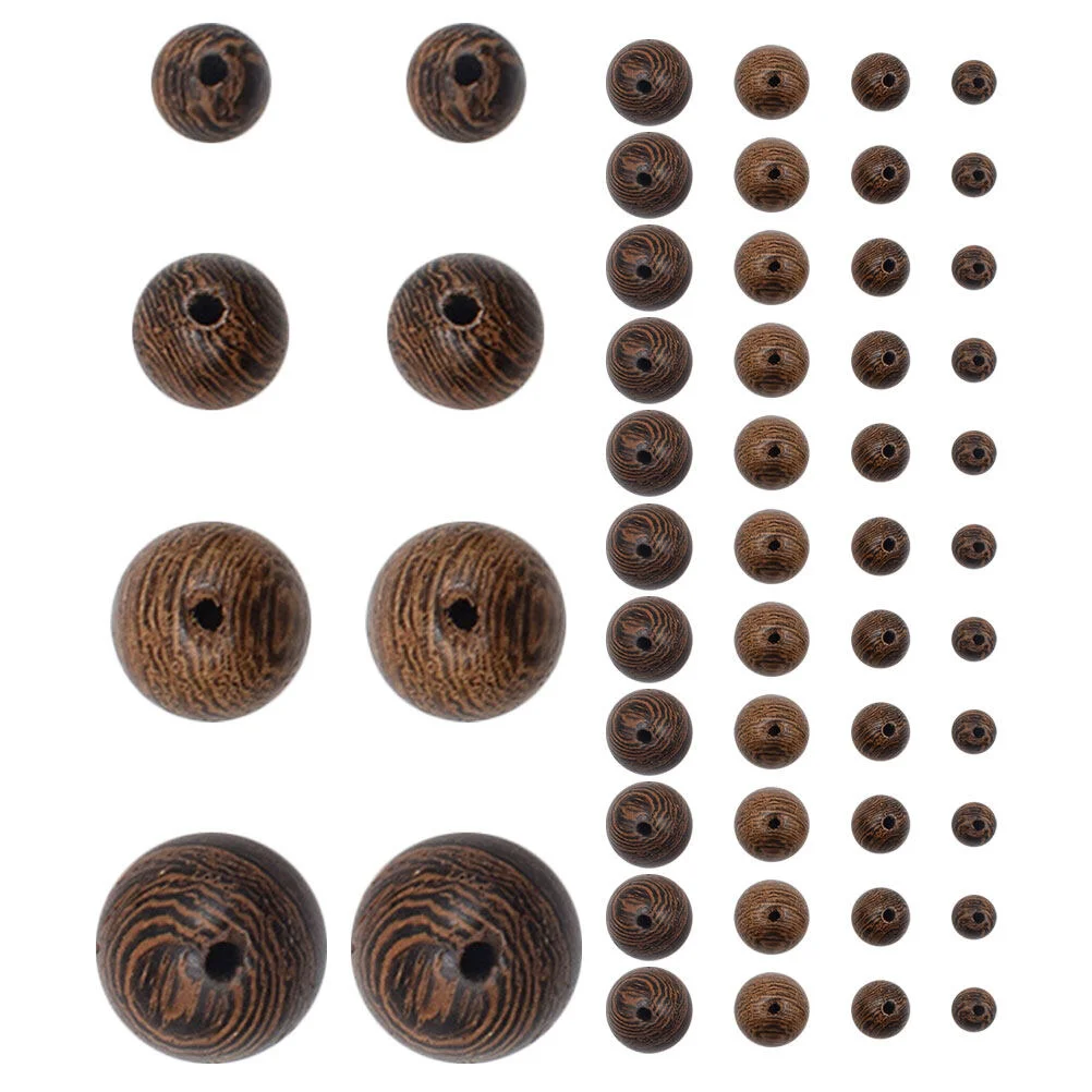 

Crafting Supplies Jewelry Making Beads Wood For Necklace Spacer DIY Beading Kits Bracelet Loose