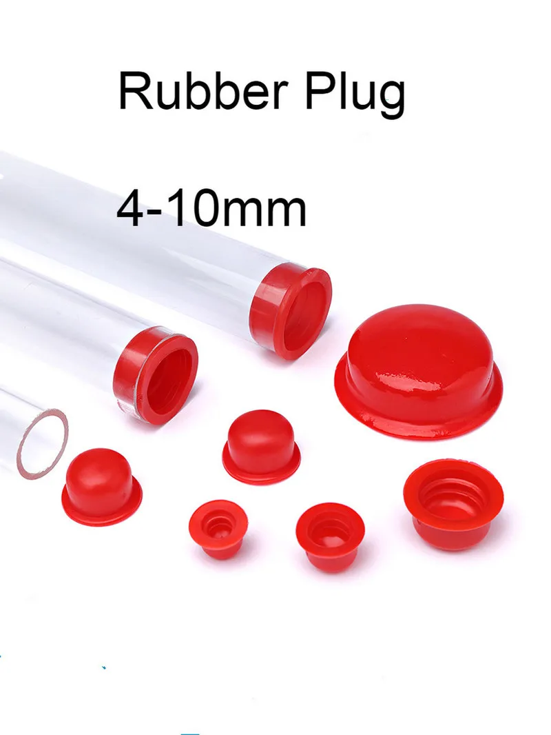 20pcs Silicone Rubber Cap Plug Thread Protection Cover Hose Pipe Sleeve Blanking End Cap Inserts Sealing Hole Plug Red M4-M10
20pcs Silicone Rubber Cap Plug Thread Protection Cover Hose Pipe Sleeve Blanking End Cap Inserts Sealing Hole Plug Red M4-M10