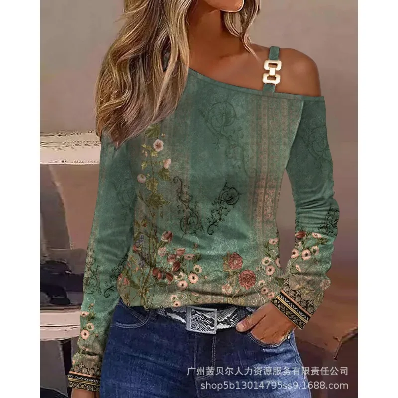 Осенняя футболка с длинным рукавом Y2K, шикарная одежда INS, рубашка с цепочкой на одно плечо, Топ для женщин 2023
Осенняя футболка с длинным рукавом Y2K, шикарная одежда INS, рубашка с цепочкой на одно плечо, Топ для женщин 2023