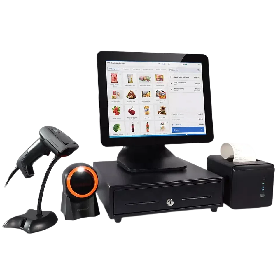 

POS-система, 15-дюймовый аппарат Windows EPOS, POS-терминал, кассовый аппарат, кассовый аппарат