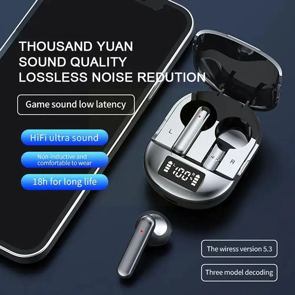 TWS K40 Fone Bluetooth Earphones Wireless Headphones For LED Display Earbuds With Mic Wireless Bluetooth Sport Music Headse O1O5
TWS K40 Fone Bluetooth Earphones Wireless Headphones For LED Display Earbuds With Mic Wireless Bluetooth Sport Music Headse O1O5