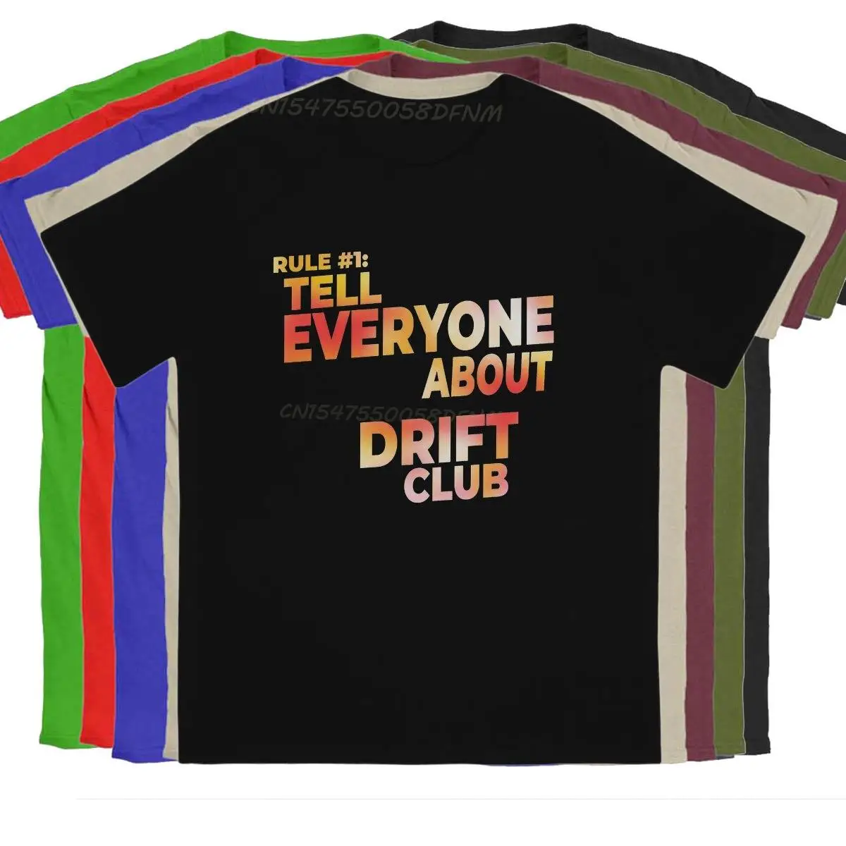 

Футболка мужская из чистого хлопка, дизайнерская рубашка с надписью «TELL всем о Дрифте», летние топы, «Forza Horizon», гоночные машины