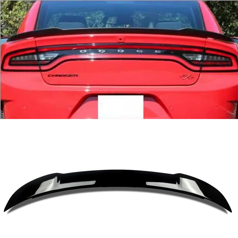 For Car Trunk Boot Spoiler Accessories Dodge Charger Daytona ABS Plastic Glossy Black Tail WING Body Kit 2015-2020 Year 
For Car Trunk Boot Spoiler Accessories Dodge Charger Daytona ABS Plastic Glossy Black Tail WING Body Kit 2015-2020 Year