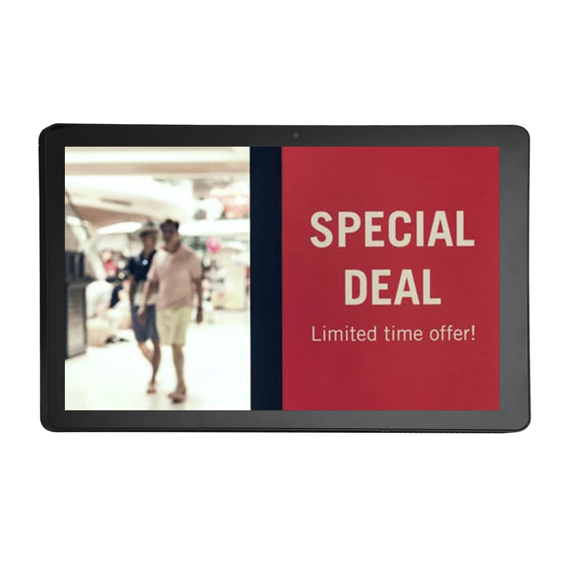 15.6 Inches 15'' RK3288 Quad Core 1.8GHz Dual-band WiFi POE RJ45 Android 8.0 Touch Screen Advertising Display
15.6 Inches 15'' RK3288 Quad Core 1.8GHz Dual-band WiFi POE RJ45 Android 8.0 Touch Screen Advertising Display