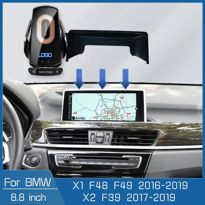 Car Sensor Holder Mobile Phone Wireless Charger For BMW X1 F48 F49 X2 F39 16-19 Screen 8.8 Inch Fixed Mobile Phone Holder Base
Car Sensor Holder Mobile Phone Wireless Charger For BMW X1 F48 F49 X2 F39 16-19 Screen 8.8 Inch Fixed Mobile Phone Holder Base