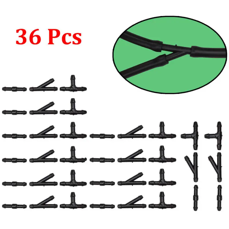 36pcs Windshield Washer Hose Connector Water Tube T/Y/I Type Splitter Fittings Hose Connectors Washer Nozzle Connector
36pcs Windshield Washer Hose Connector Water Tube T/Y/I Type Splitter Fittings Hose Connectors Washer Nozzle Connector