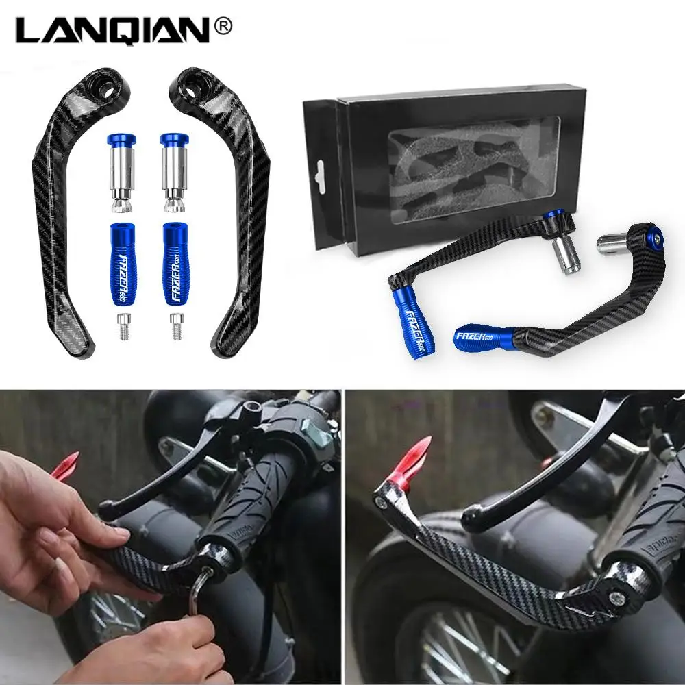 Universal 7/8" 22mm Motorcycle Handlebar Brake Clutch Levers Protector Guard FOR YAMAHA FAZER600 FAZER 600 1998-2016 2015 2014
Universal 7/8" 22mm Motorcycle Handlebar Brake Clutch Levers Protector Guard FOR YAMAHA FAZER600 FAZER 600 1998-2016 2015 2014