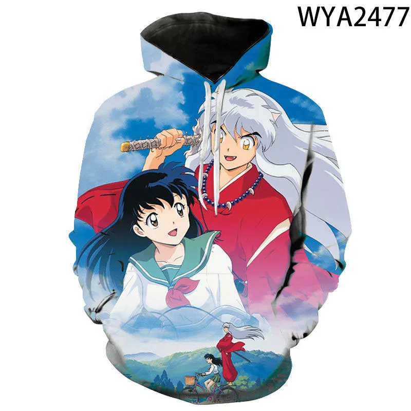 2022 New Inuyasha 3D Printing Hoodie Sportswear Men's and Women's Casual Fashion Sports All-match Harajuku Style Hooded Sweater
2022 New Inuyasha 3D Printing Hoodie Sportswear Men's and Women's Casual Fashion Sports All-match Harajuku Style Hooded Sweater