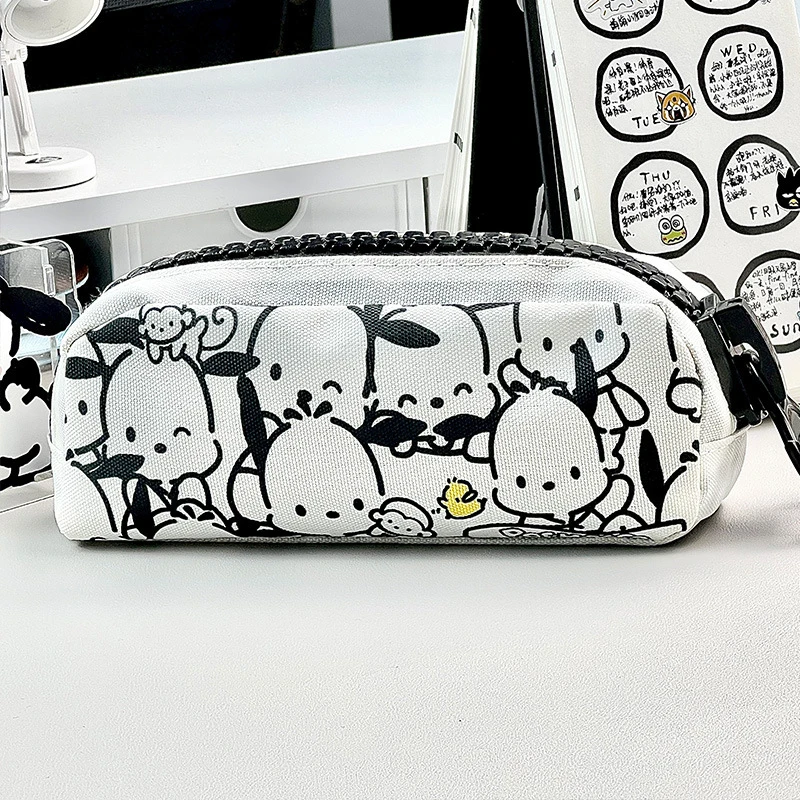 Sanrio Pencil Bags Anime Pochacco Students Stationery Cartoon Cute Pencil Pouch School Supplies Portable Storage Pouch Girl Gift
Sanrio Pencil Bags Anime Pochacco Students Stationery Cartoon Cute Pencil Pouch School Supplies Portable Storage Pouch Girl Gift