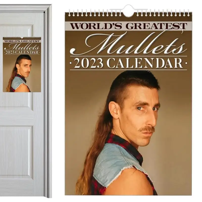 2023 Wall Calendar Monthly Funny Mullets Cool Hair Style 2023 Calendar Practical Easy Hanging Calendrier Planner New Year Gifts
2023 Wall Calendar Monthly Funny Mullets Cool Hair Style 2023 Calendar Practical Easy Hanging Calendrier Planner New Year Gifts