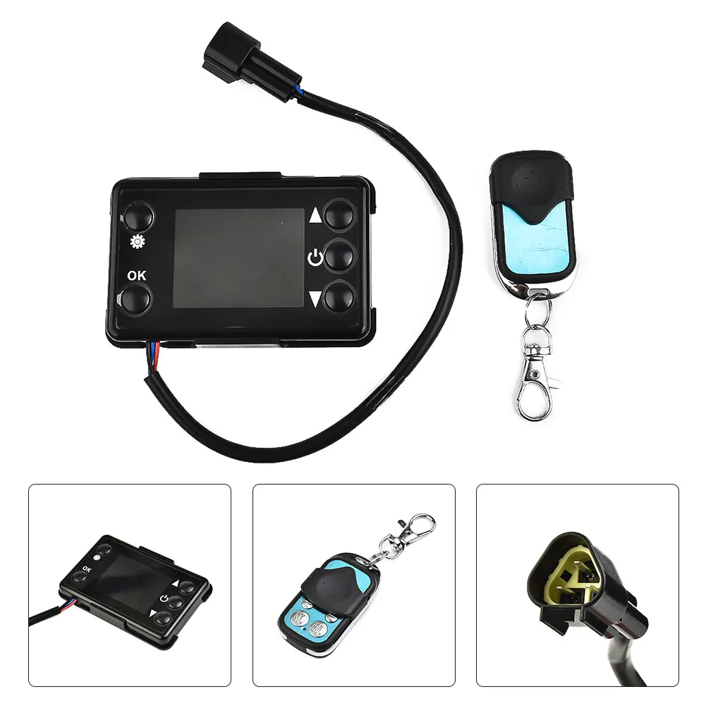 Interior Heater Controller LCD Monitor Parts Air parking Black Car Engine Inner Replacement Set Truck Accessories
Interior Heater Controller LCD Monitor Parts Air parking Black Car Engine Inner Replacement Set Truck Accessories