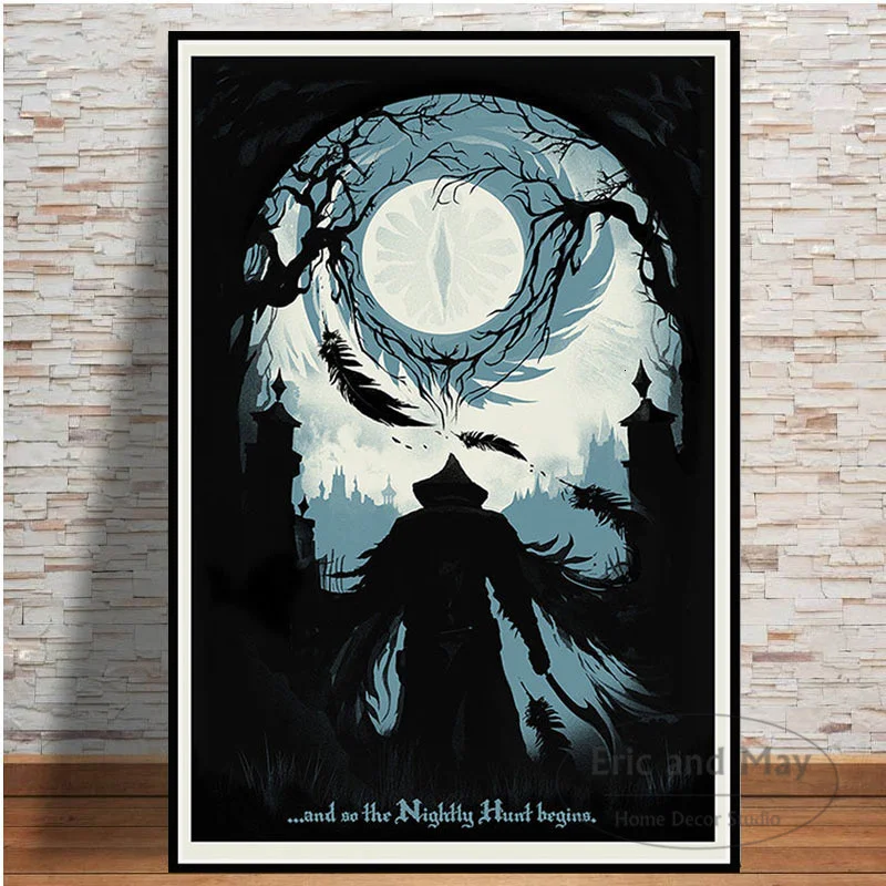 Bloodborne Hunter Video Game Art Posters And Prints Canvas Painting Wall Pictures For Living Room Decorative Home Decor Quadro
Bloodborne Hunter Video Game Art Posters And Prints Canvas Painting Wall Pictures For Living Room Decorative Home Decor Quadro
