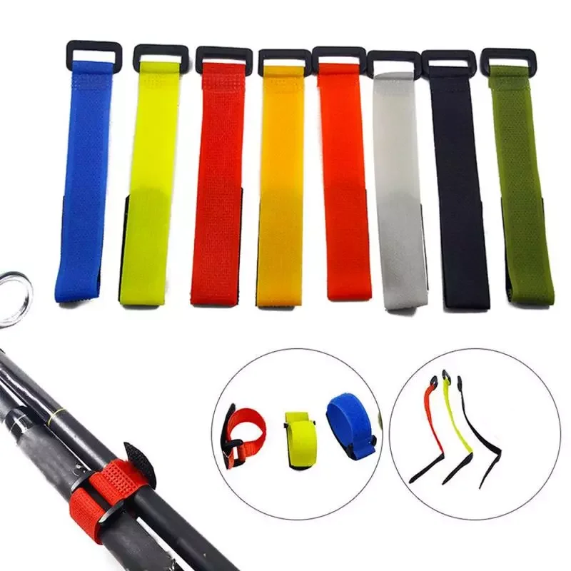 1/5/10pcs Reusable Fishing Rod Tied Strap Button Strap Bands Fastener Hook Loop Cable Cord Ties Holder Belt Outdoor Fishing
1/5/10pcs Reusable Fishing Rod Tied Strap Button Strap Bands Fastener Hook Loop Cable Cord Ties Holder Belt Outdoor Fishing