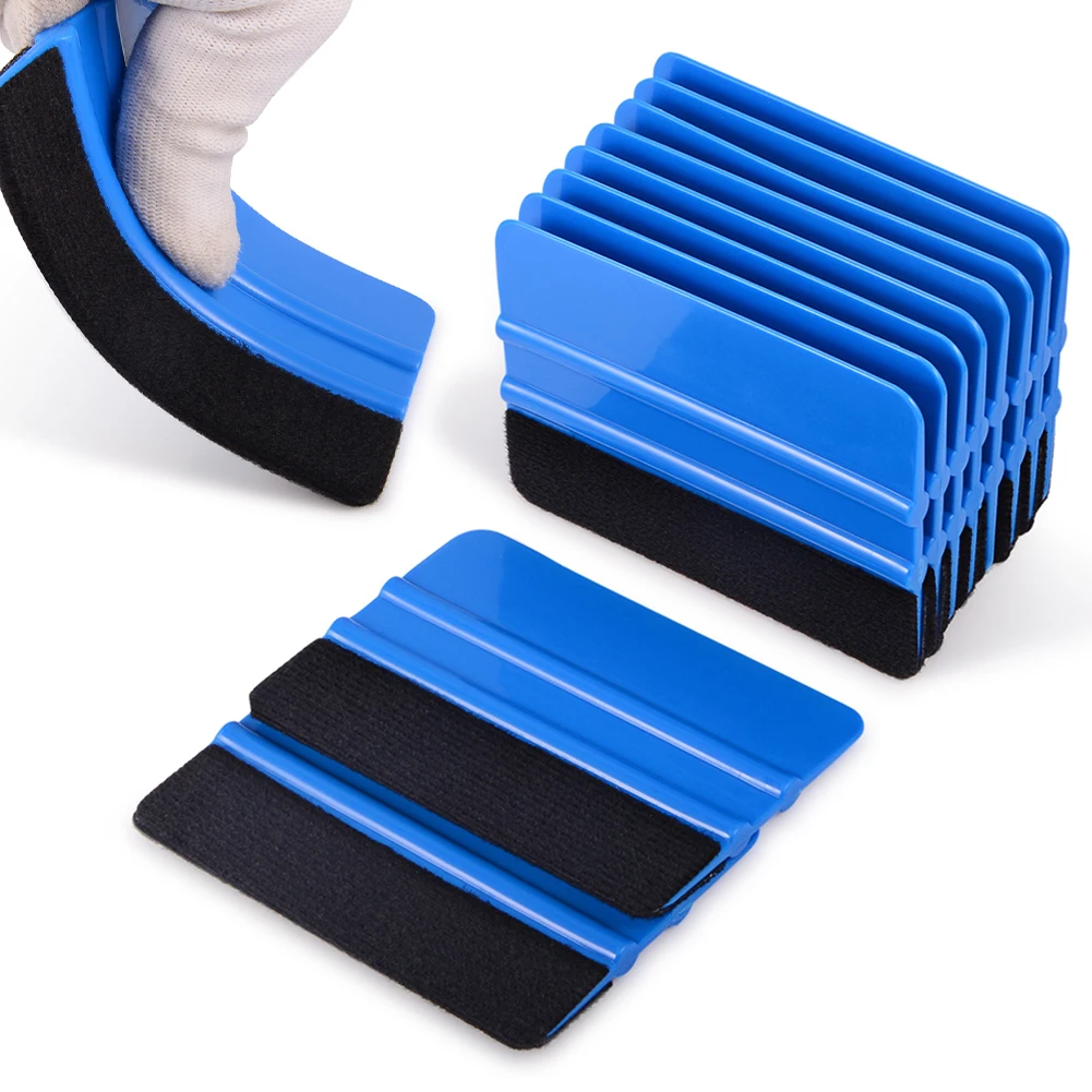 10pcs Carbon Fiber Film Vinyl Wrapping Fabric Felt Squeegee Car Wrap Window Tint Tool Cleaning Scraper Sticker Remover
10pcs Carbon Fiber Film Vinyl Wrapping Fabric Felt Squeegee Car Wrap Window Tint Tool Cleaning Scraper Sticker Remover