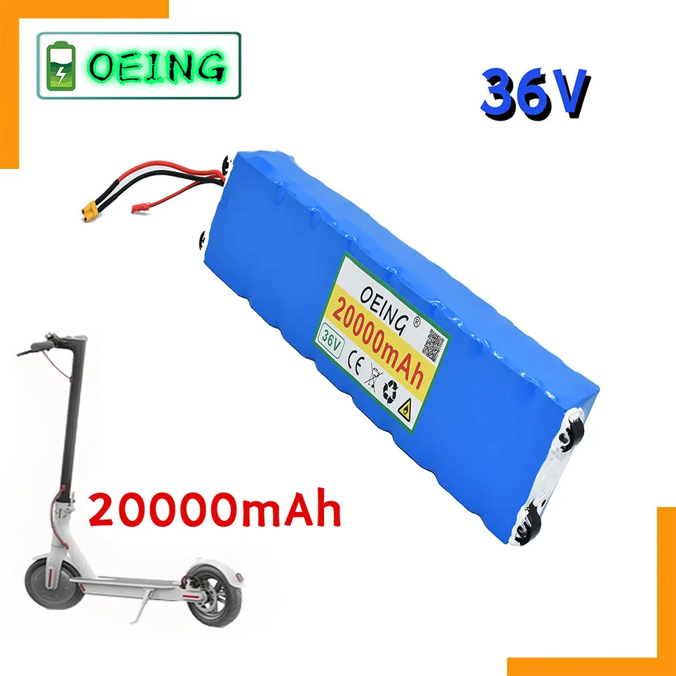 36V 20Ah 18650 lithium battery pack 10S3P 20000mAh 250W-500W Same port 42V Electric Scooter M365 ebike Power Battery+charger
36V 20Ah 18650 lithium battery pack 10S3P 20000mAh 250W-500W Same port 42V Electric Scooter M365 ebike Power Battery+charger