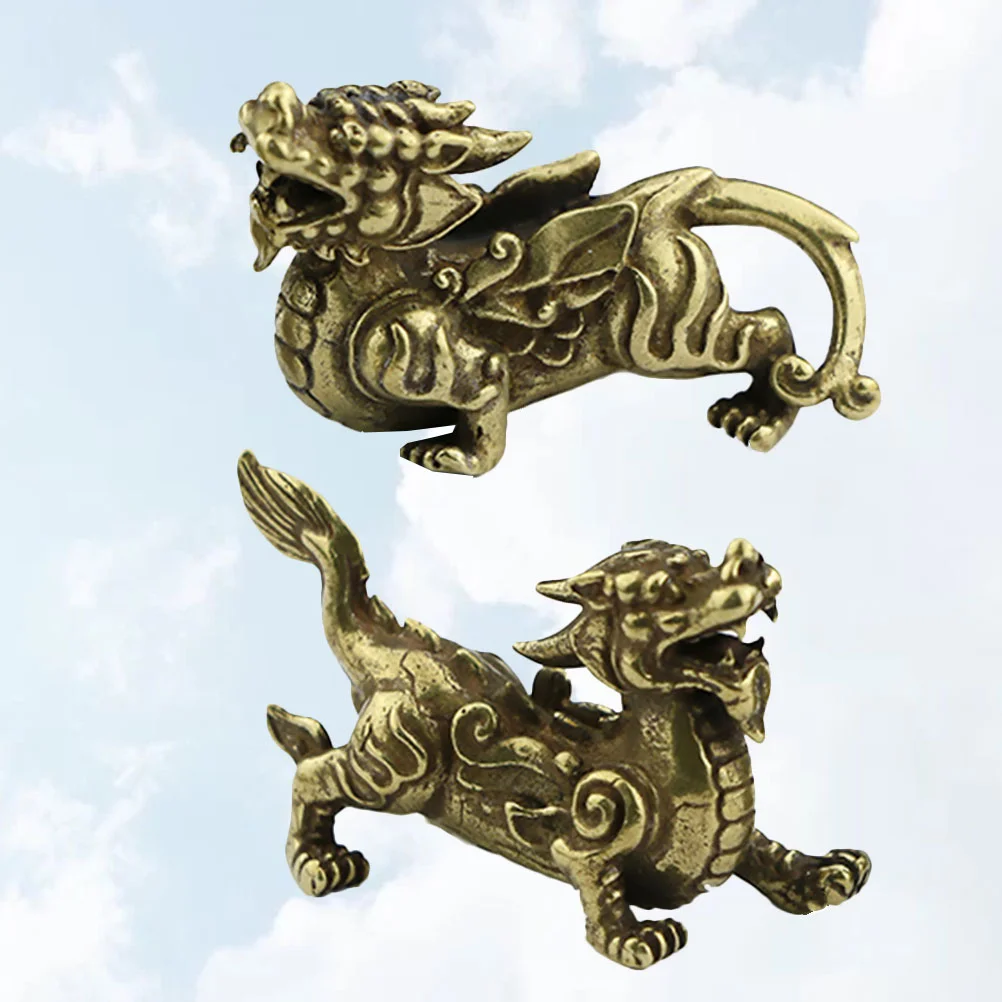 Statuechinese Luck Good Wealth Pi Brass Decor Prosperity Decoration Foo Dog Yao Fu Kylin Figurinessculpture Figurine 
Statuechinese Luck Good Wealth Pi Brass Decor Prosperity Decoration Foo Dog Yao Fu Kylin Figurinessculpture Figurine