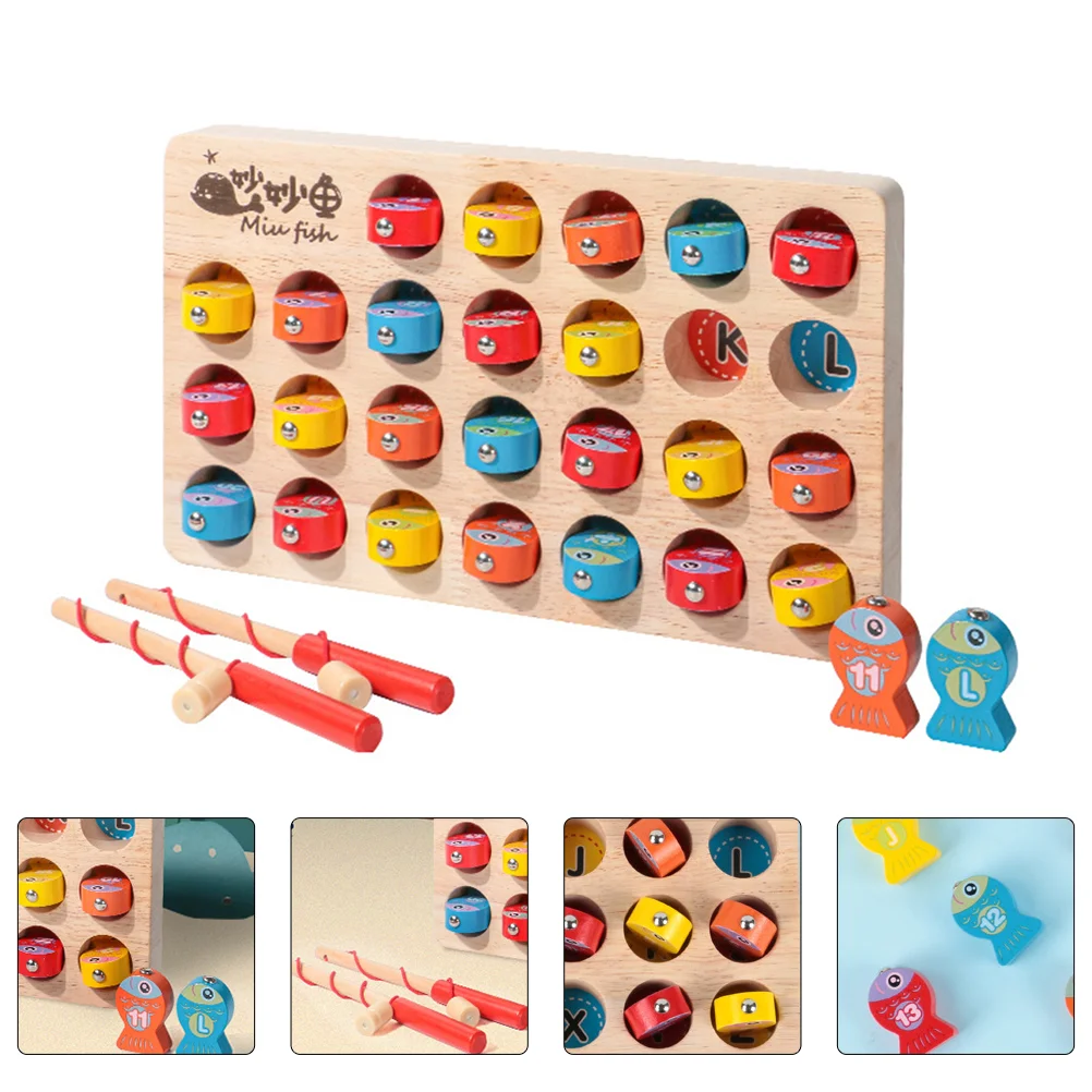1 Set Fishing Toys Magnetic Baby Toys Wooden Educational Plaything for Kids
1 Set Fishing Toys Magnetic Baby Toys Wooden Educational Plaything for Kids