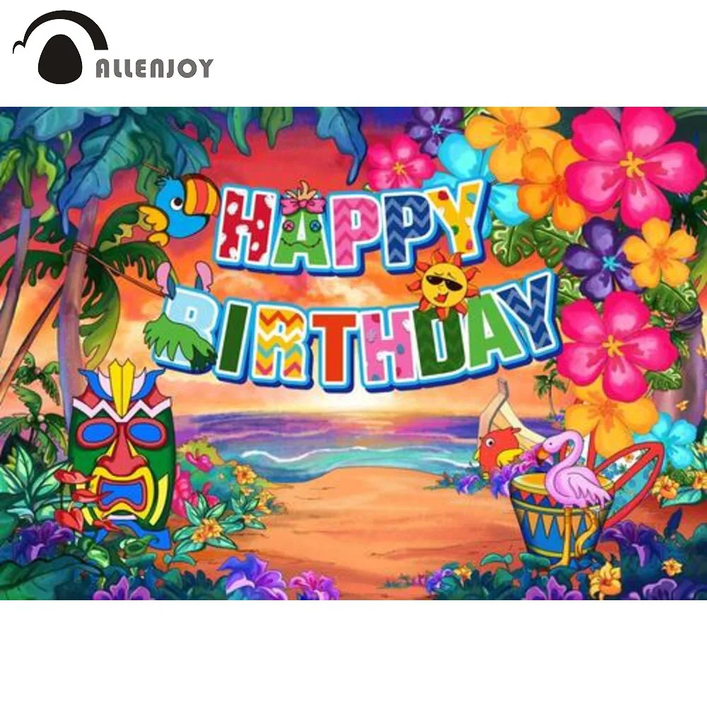 Allenjoy летний фон для дня рождения Приморская ладонь дерево Aloha Luau Гавайский тропический пляжный фонарь Вечерние Декорации на заказ баннер Фо...
Allenjoy летний фон для дня рождения Приморская ладонь дерево Aloha Luau Гавайский тропический пляжный фонарь Вечерние Декорации на заказ баннер Фо...