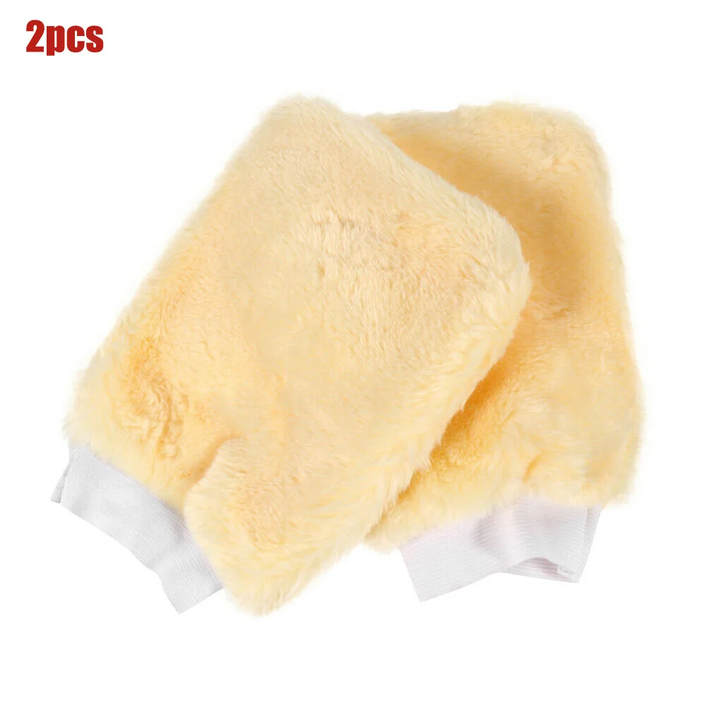 1pair 23 X 15cm Car Wash Cleaning Gloves Tool Light Yellow Imitation Wool Car Wash Mitt Double Side Superfine Fiber
1pair 23 X 15cm Car Wash Cleaning Gloves Tool Light Yellow Imitation Wool Car Wash Mitt Double Side Superfine Fiber