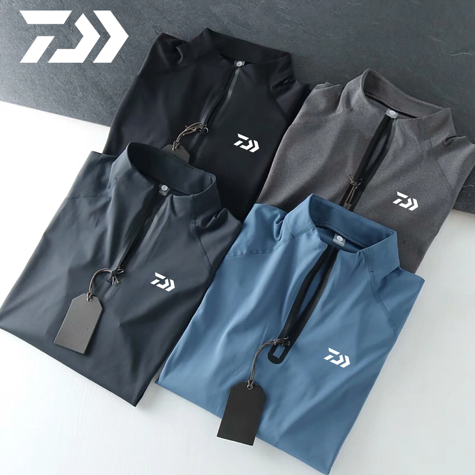 Daiwa Autumn Summer Fishing Men's Tops Long-Sleeved Stretch Sports High-Quality Comfortable Quick Drying Fishing T-Shirt
Daiwa Autumn Summer Fishing Men's Tops Long-Sleeved Stretch Sports High-Quality Comfortable Quick Drying Fishing T-Shirt