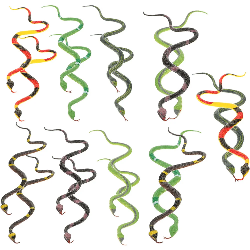 18Pcs Rubber Fake Snakes Multi-function Prank Toys Interesting Prank Stuffs Halloween Supply
18Pcs Rubber Fake Snakes Multi-function Prank Toys Interesting Prank Stuffs Halloween Supply
