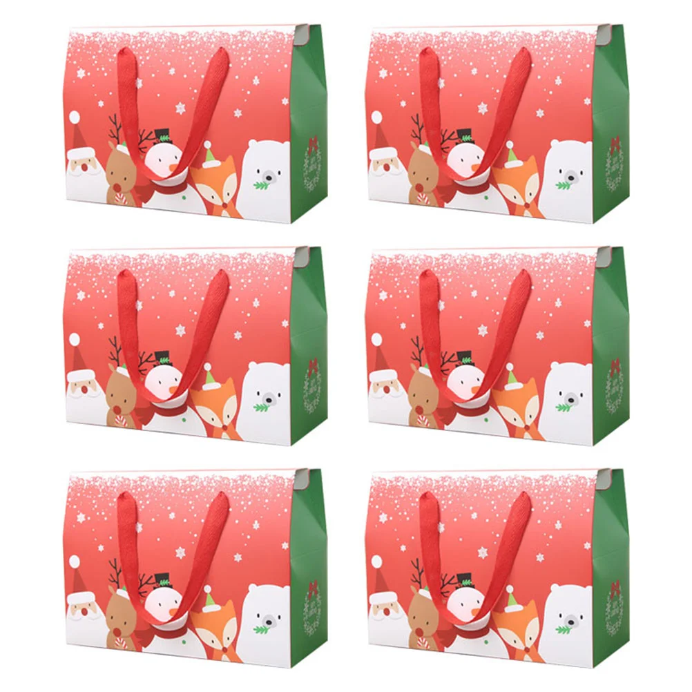 6 Pcs Gift Box Paper Open Design Christmas Gift Case Packaging Box Storage Box for Festival
6 Pcs Gift Box Paper Open Design Christmas Gift Case Packaging Box Storage Box for Festival