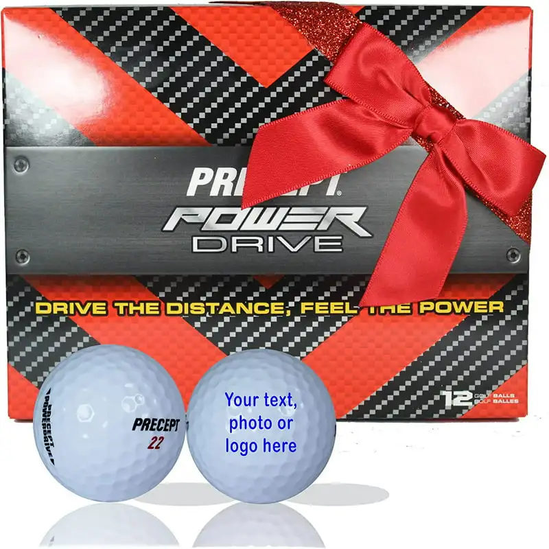 

Dozen Personalized Precept Powerdrive Golf Balls - Personalized Precept Powerdrive Golf Balls are Custom Imprinted with Your ow