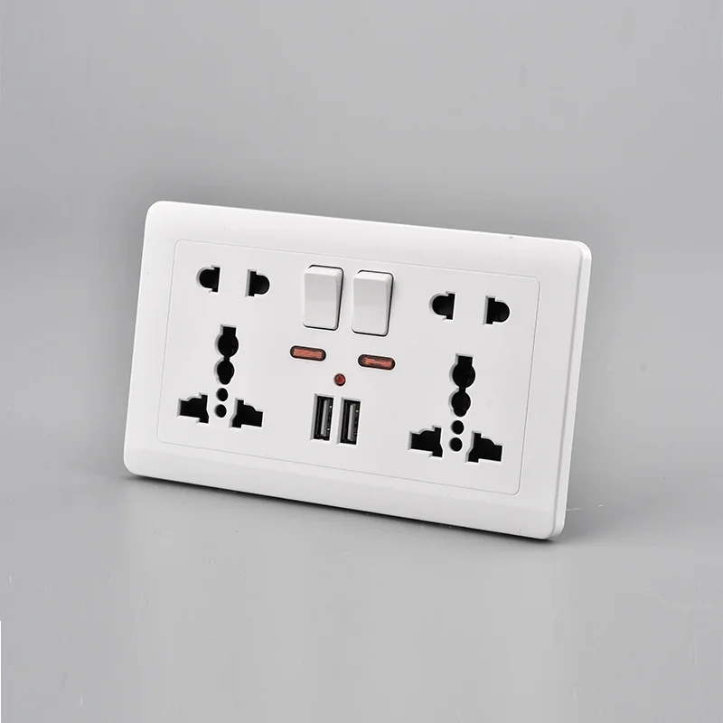 Depoguye White USB Plug Wall Sockets,Universal 10-hole Power Socket, Sockets and Switches, Socket with Usb Charging AC110V-250V
Depoguye White USB Plug Wall Sockets,Universal 10-hole Power Socket, Sockets and Switches, Socket with Usb Charging AC110V-250V