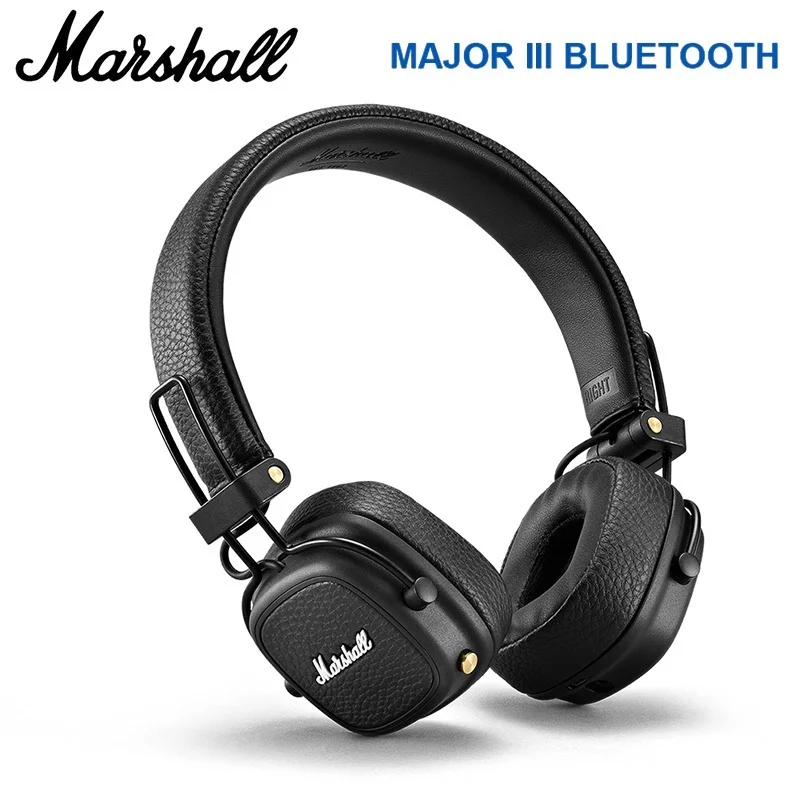

Беспроводные Bluetooth-наушники Marshall MAJOR III, складные спортивные наушники с глубокими басами и микрофоном