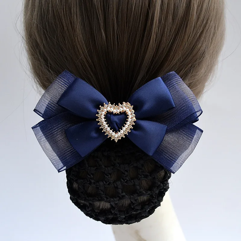 Korean Head Flower Sweet Hair Jewelry Satin Hair Clip Cover Net Tulle Curling Bowknot Bun Snood Women Hair Accessories
Korean Head Flower Sweet Hair Jewelry Satin Hair Clip Cover Net Tulle Curling Bowknot Bun Snood Women Hair Accessories