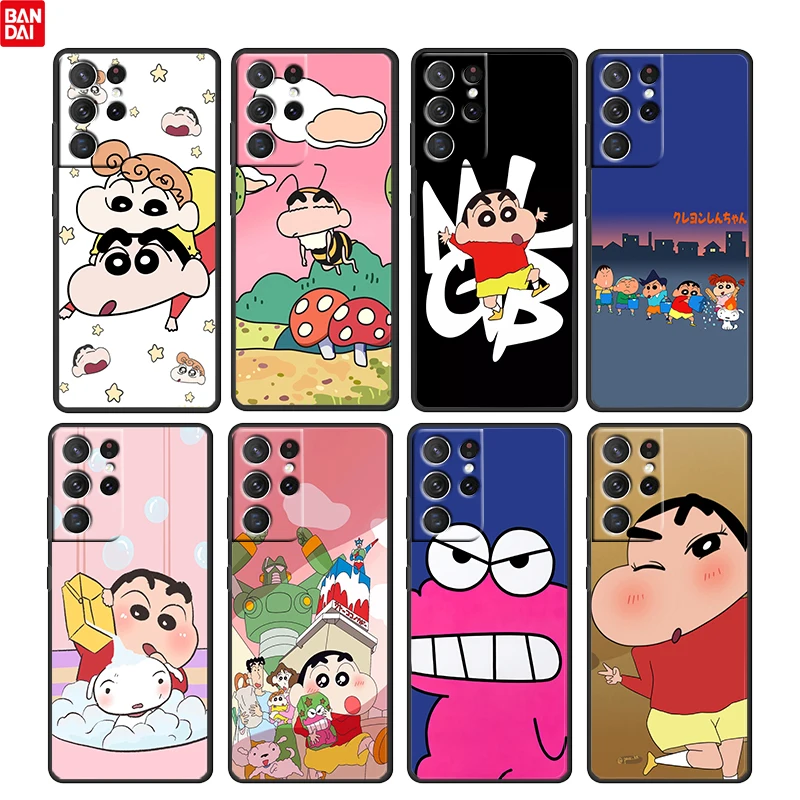 Shinchan Crayon Japan For Samsung Galaxy S22 S21 S20 Ultra Plus Pro S10 S9 S8 S7 4G 5G Soft TPU Black Phone Case Funda Capa
Shinchan Crayon Japan For Samsung Galaxy S22 S21 S20 Ultra Plus Pro S10 S9 S8 S7 4G 5G Soft TPU Black Phone Case Funda Capa