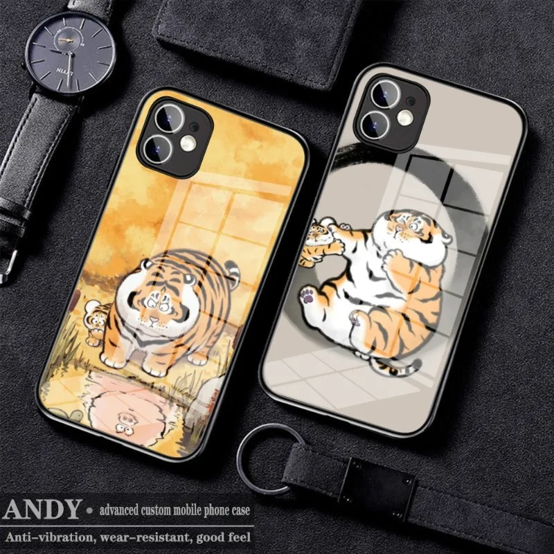 Стеклянный чехол для телефона с мультяшным изображением тигра для IPhone 11 12 13 14 Pro XR XS MAX 8X7 14 Plus SE 13 Pro, дизайнерские чехлы для Iphone
Стеклянный чехол для телефона с мультяшным изображением тигра для IPhone 11 12 13 14 Pro XR XS MAX 8X7 14 Plus SE 13 Pro, дизайнерские чехлы для Iphone
