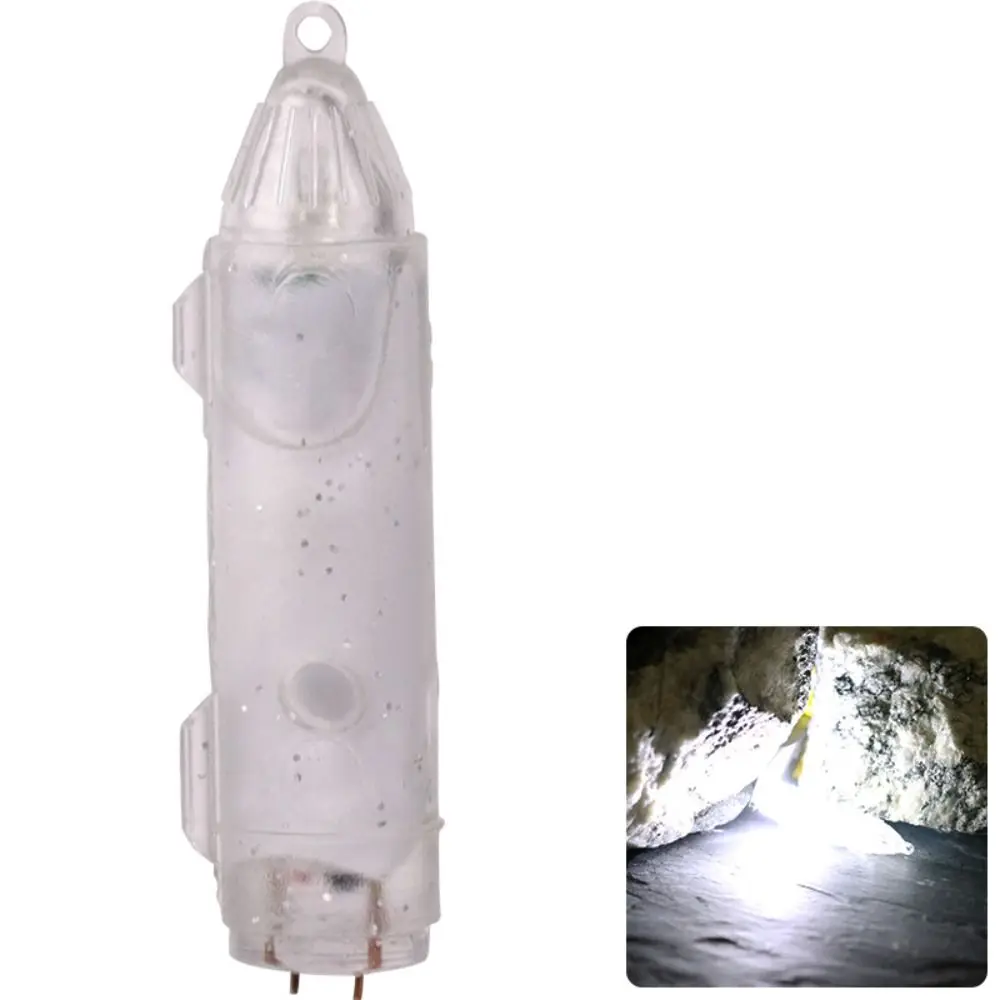 

1Pc Deep Drop Fish Attraction Indicator Lure LED Underwater Fish Luring Lighting Fish Collecting Lamp Light Squid Bait