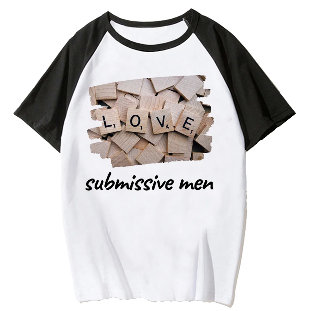 Футболка I Love Submissive для мужчин и женщин, японская летняя смешная одежда в стиле Харадзюку, аниме
Футболка I Love Submissive для мужчин и женщин, японская летняя смешная одежда в стиле Харадзюку, аниме
