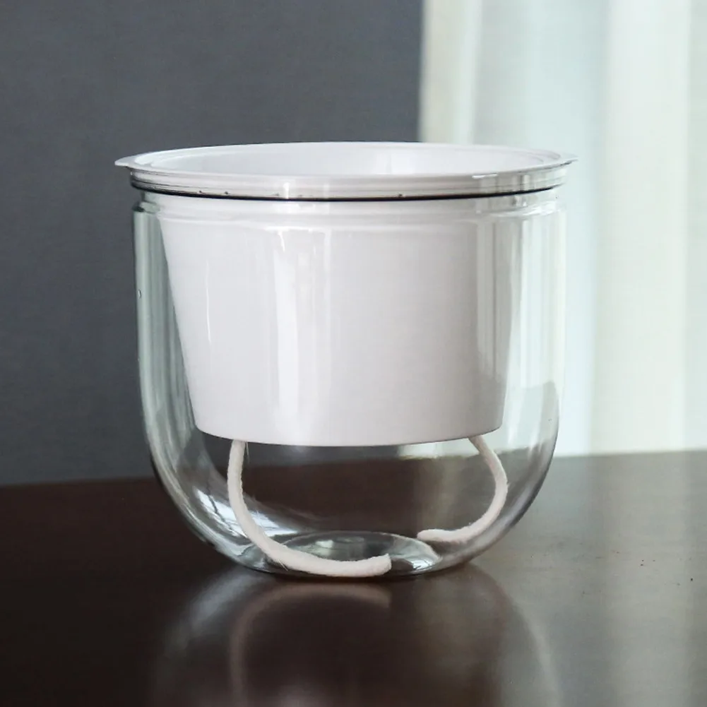 Hanging Flowerpot Self Absorbing Water Hanging Planter Thickened Plastic Planter Transparent Hydroponic Tabletop Lazy Flower Pot
Hanging Flowerpot Self Absorbing Water Hanging Planter Thickened Plastic Planter Transparent Hydroponic Tabletop Lazy Flower Pot