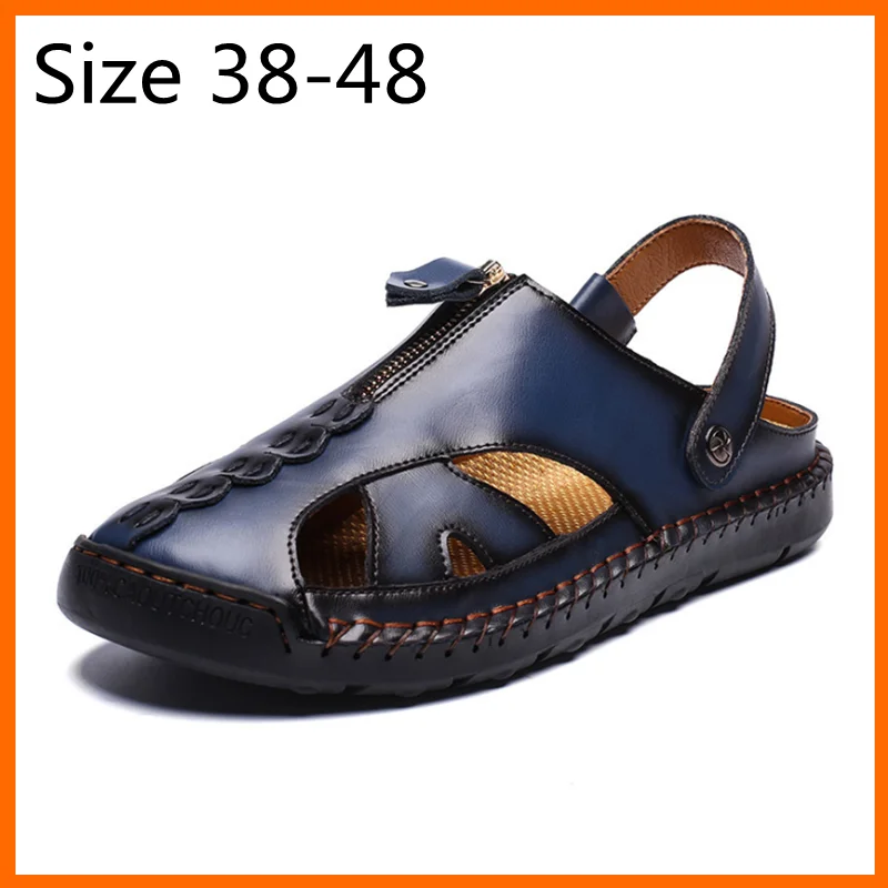 Xiaomi Summer Men Sandals Outdoor Genuine Leather Zip Men Leather Sandals Soft Wading Light Handmade Classic Formal Men Sandals
Xiaomi Summer Men Sandals Outdoor Genuine Leather Zip Men Leather Sandals Soft Wading Light Handmade Classic Formal Men Sandals